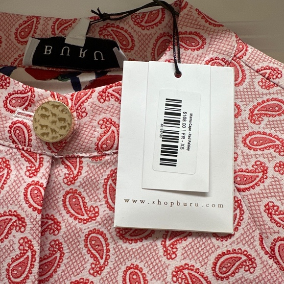 Buru NWT Paisley cape - XS - Picture 2 of 5